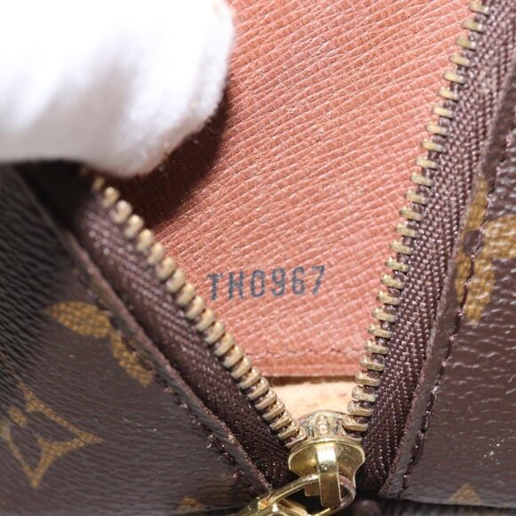 LOUIS VUITTON Monogram Trousse Demi Ronde Cosmetic Pouch - Picture 12 of 16